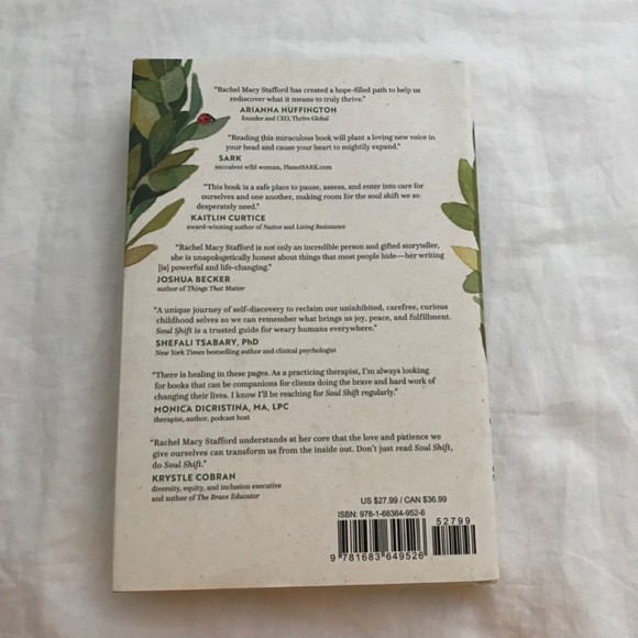 ๐3/$35 Soul Shift Hardcover Book by Rachel Macy Stafford - Picture 2 of 10